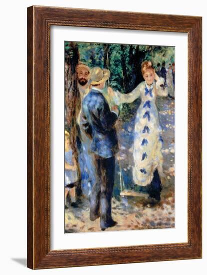 Famille-Pierre-Auguste Renoir-Framed Art Print