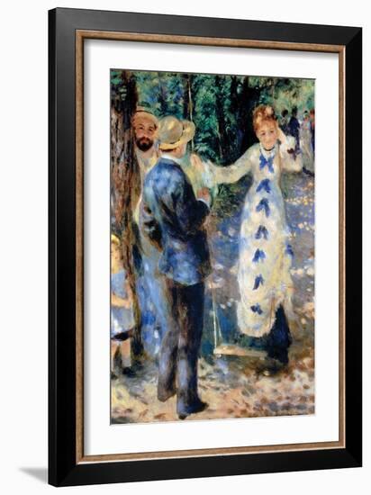 Famille-Pierre-Auguste Renoir-Framed Art Print