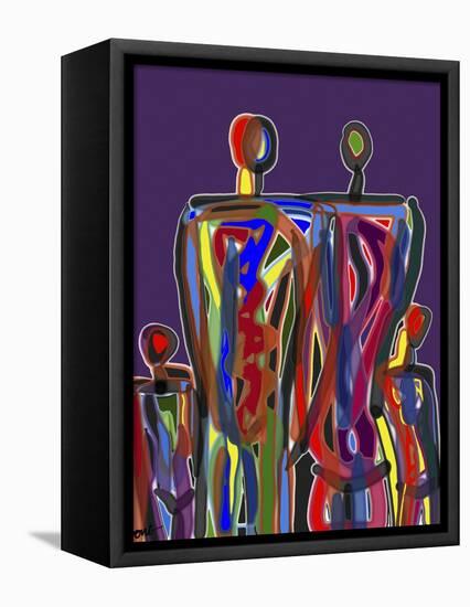 Family Affair-Diana Ong-Framed Premier Image Canvas