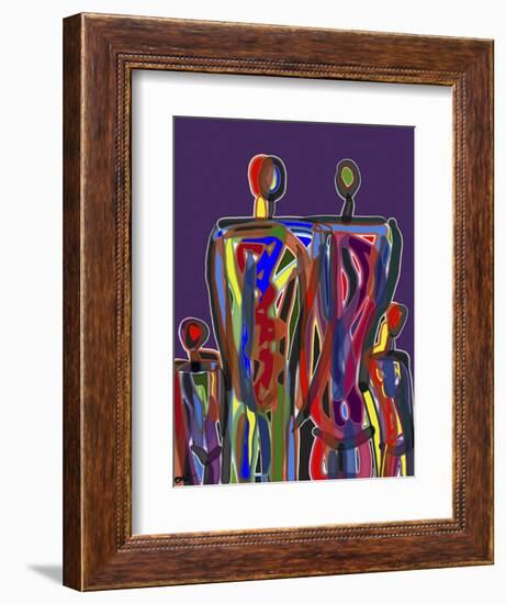 Family Affair-Diana Ong-Framed Giclee Print