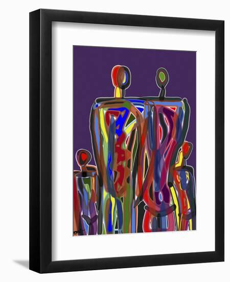 Family Affair-Diana Ong-Framed Giclee Print