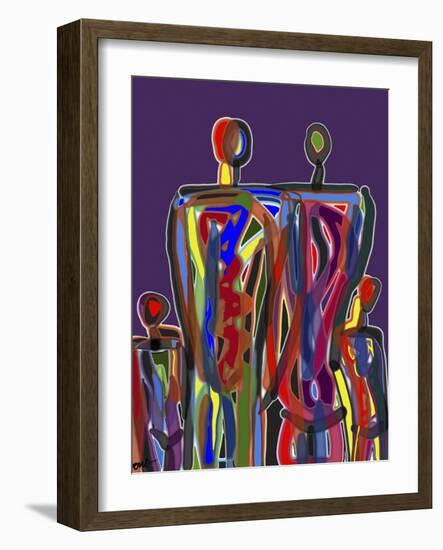 Family Affair-Diana Ong-Framed Giclee Print