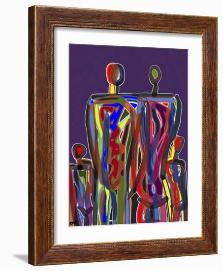 Family Affair-Diana Ong-Framed Giclee Print