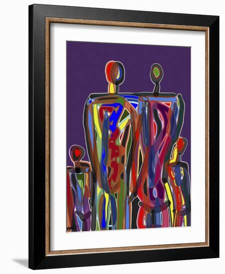 Family Affair-Diana Ong-Framed Giclee Print