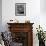 Family and Friends Gathering in Living Room to Watch Movies, Both Rented and Homemade-Gordon Parks-Framed Photographic Print displayed on a wall