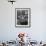 Family and Friends Gathering in Living Room to Watch Movies, Both Rented and Homemade-Gordon Parks-Framed Photographic Print displayed on a wall