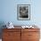 Family and Friends Gathering in Living Room to Watch Movies, Both Rented and Homemade-Gordon Parks-Framed Photographic Print displayed on a wall