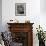 Family and Friends Gathering in Living Room to Watch Movies, Both Rented and Homemade-Gordon Parks-Framed Photographic Print displayed on a wall