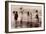 Family at the Beach, 1890-null-Framed Photographic Print