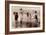 Family at the Beach, 1890-null-Framed Photographic Print