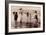 Family at the Beach, 1890-null-Framed Photographic Print