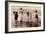 Family at the Beach, 1890-null-Framed Photographic Print