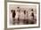 Family at the Beach, 1890-null-Framed Photographic Print