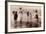 Family at the Beach, 1890-null-Framed Photographic Print