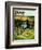 "Family Baseball" Saturday Evening Post Cover, September 2, 1950-John Falter-Framed Giclee Print