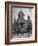 Family Being Pulled in a Rickshaw with a Russian Orthodox Church in the Background-Jack Birns-Framed Photographic Print