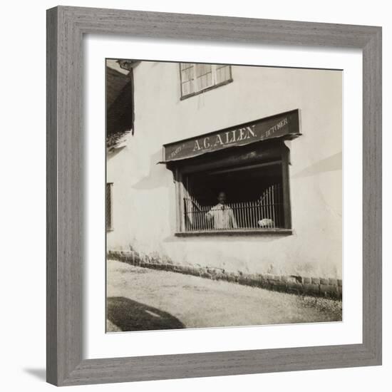 Family Butchers' Shop-Curtis Moffat-Framed Giclee Print