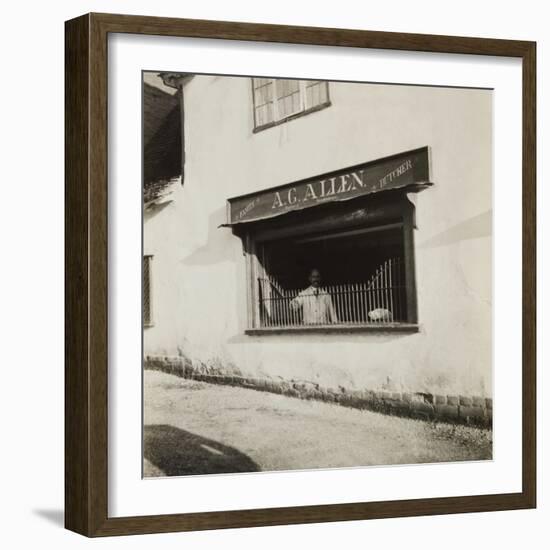 Family Butchers' Shop-Curtis Moffat-Framed Giclee Print