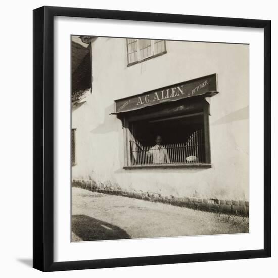 Family Butchers' Shop-Curtis Moffat-Framed Giclee Print