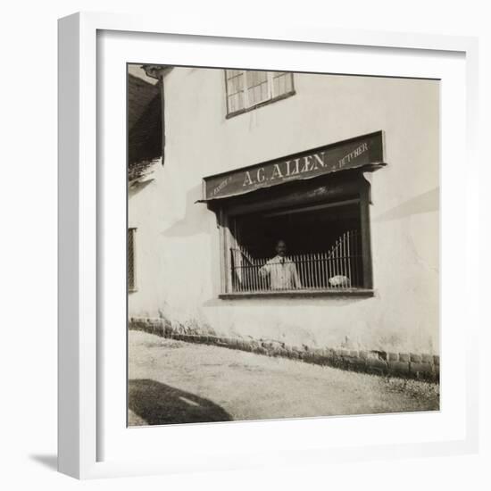 Family Butchers' Shop-Curtis Moffat-Framed Giclee Print