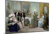 Family Concert, c.1840-Eugene Louis Lami-Mounted Giclee Print