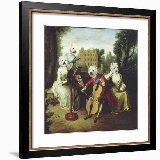 Family Concerto-Thierry Poncelet-Framed Premium Giclee Print