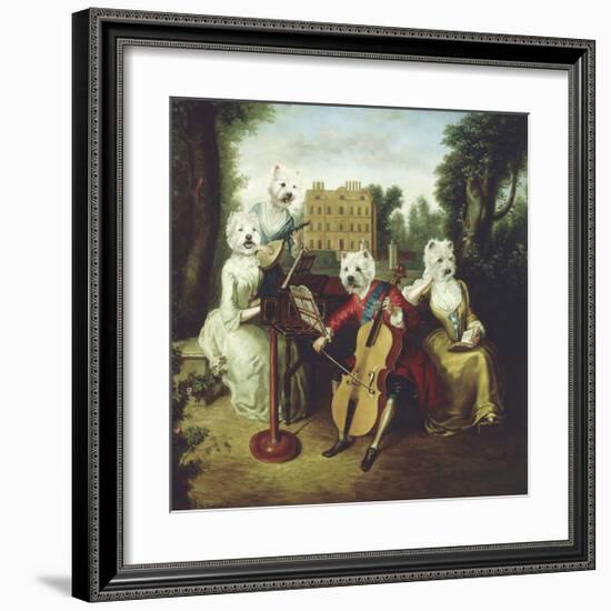 Family Concerto-Thierry Poncelet-Framed Premium Giclee Print