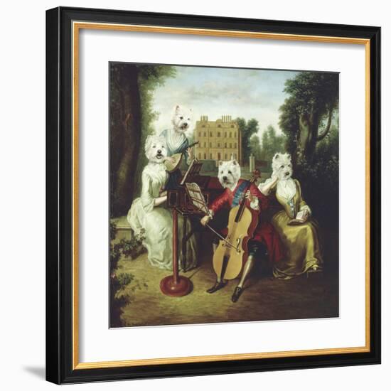 Family Concerto-Thierry Poncelet-Framed Premium Giclee Print