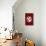 Family Crest Style Burgundy-Ikuko Kowada-Mounted Giclee Print displayed on a wall