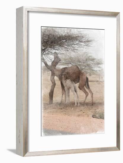 Family Dinner 2-Sheldon Lewis-Framed Art Print