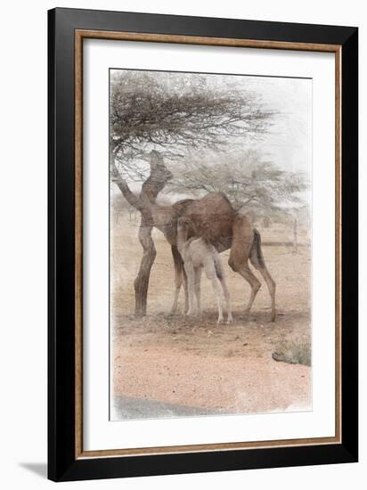 Family Dinner 2-Sheldon Lewis-Framed Art Print