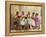 Family Dinner-Dianne Dengel-Framed Premier Image Canvas