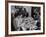 Family Eating at Dinner Table-John Dominis-Framed Photographic Print