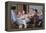 Family Eating at the Dinner Table-William P. Gottlieb-Framed Premier Image Canvas