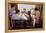 Family Eating Together at Dinner Table-William P. Gottlieb-Framed Premier Image Canvas