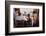 Family Eating Together at Dinner Table-William P. Gottlieb-Framed Photographic Print