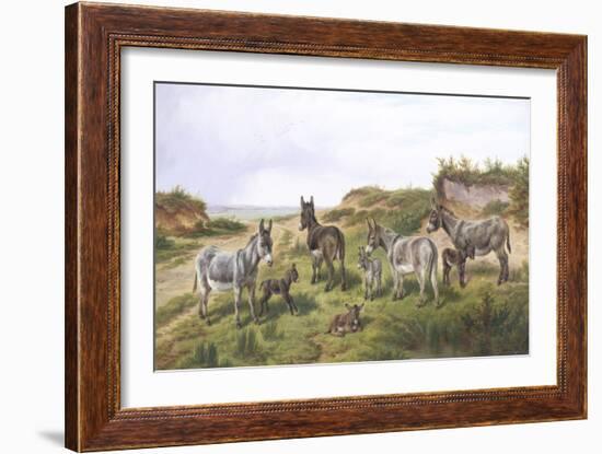 Family Friends-Charles Jones-Framed Giclee Print