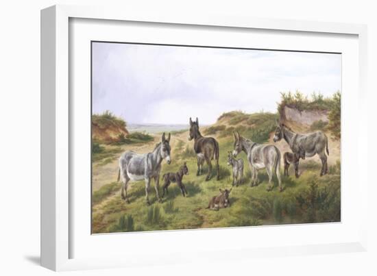 Family Friends-Charles Jones-Framed Giclee Print