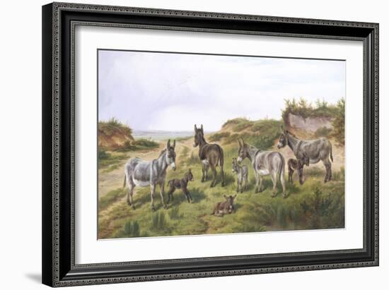 Family Friends-Charles Jones-Framed Giclee Print