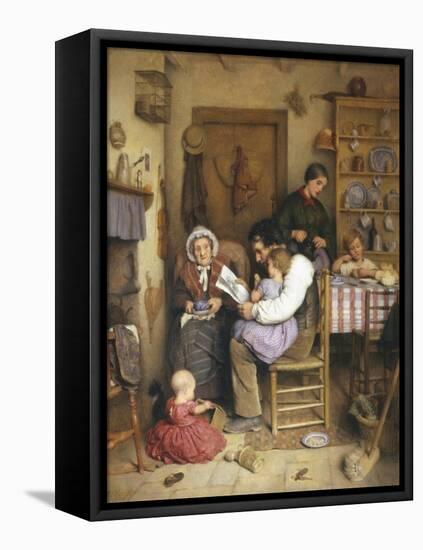 Family Gathering-Joseph Clark-Framed Premier Image Canvas