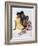 Family Group Looking at a Magazine, 1963-Michael Walters-Framed Photographic Print