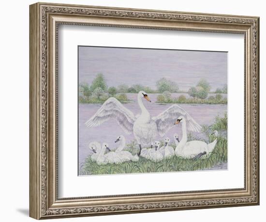 Family Group-Pat Scott-Framed Giclee Print