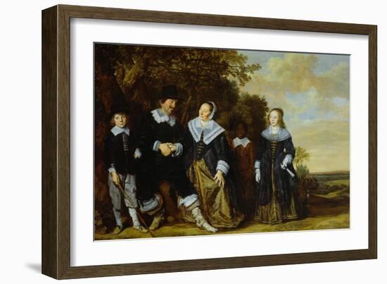 Family Group-Frans Hals-Framed Giclee Print