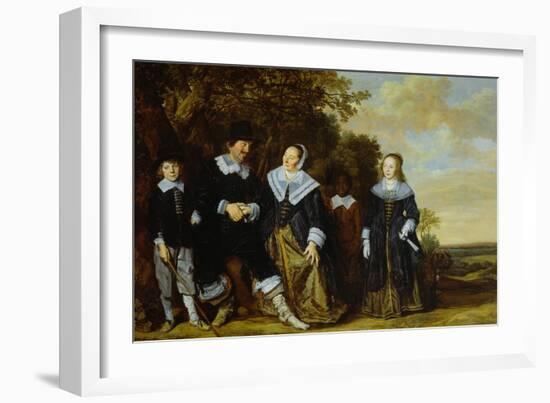 Family Group-Frans Hals-Framed Giclee Print