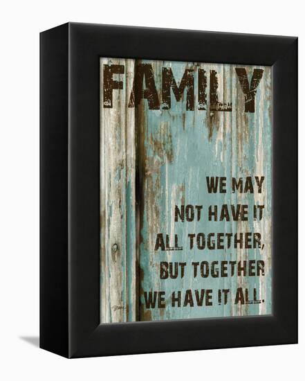Family Grunge 4-Diane Stimson-Framed Stretched Canvas