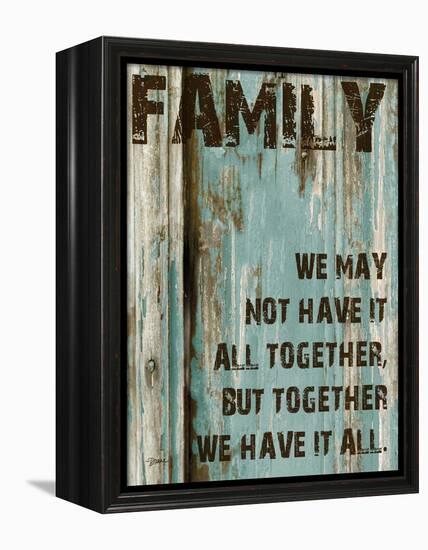 Family Grunge 4-Diane Stimson-Framed Stretched Canvas