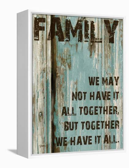 Family Grunge 4-Diane Stimson-Framed Stretched Canvas