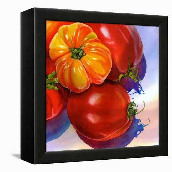 Family Heirlooms-Terri Hill-Framed Premier Image Canvas