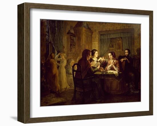 Family Home, 1854-Louis Janmot-Framed Giclee Print