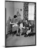 Family in their Living Room-Philip Gendreau-Mounted Photographic Print